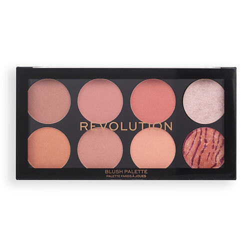 Tvářenka Makeup Revolution London Blush Palette 12,8 g Hot Spice