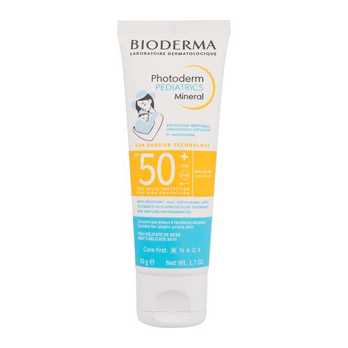 Opalovací přípravek na tělo BIODERMA Photoderm Pediatrics Mineral SPF50+ 50 g