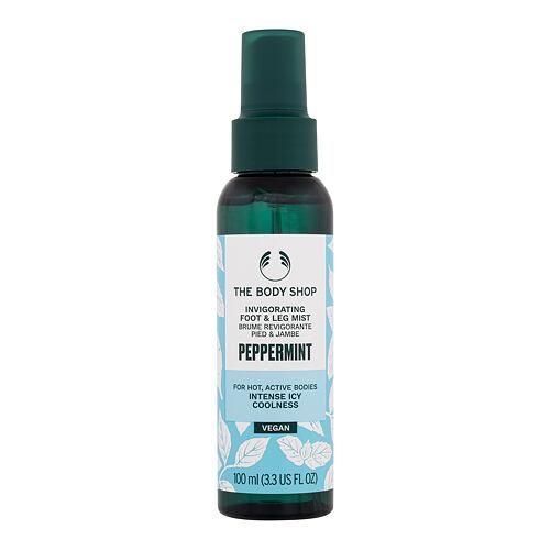 Sprej na nohy The Body Shop Peppermint Invigorating Foot & Leg Mist 100 ml