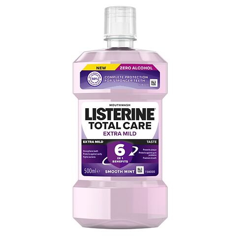 Ústní voda Listerine Total Care Extra Mild Taste Smooth Mint 500 ml