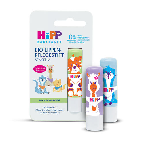 Balzám na rty Hipp Babysanft Bio Lip Balm 4,8 g