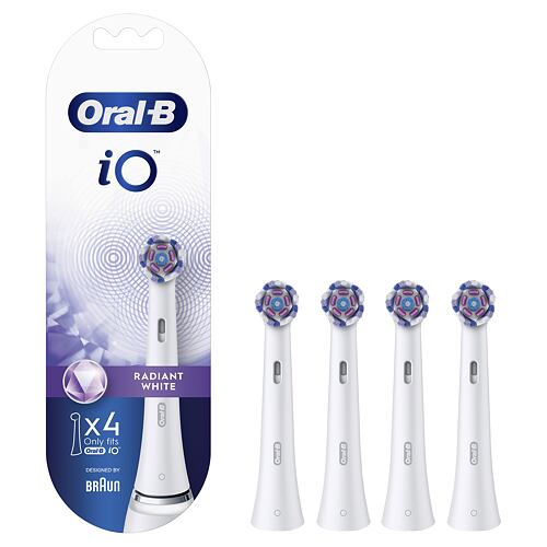 Náhradní hlavice Oral-B iO Radiant White 4 ks