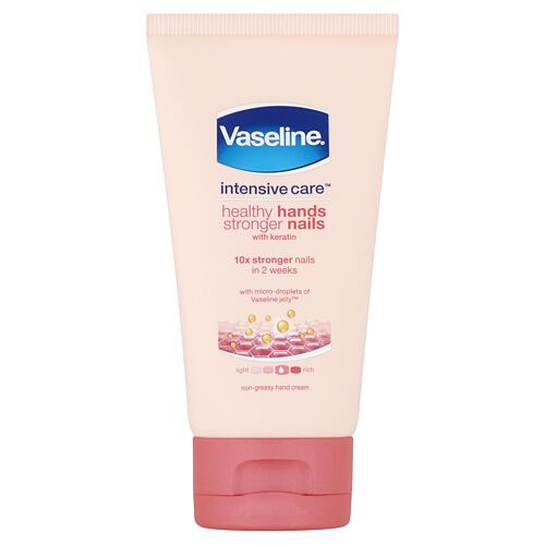 Krém na ruce Vaseline Intensive Care Healthy Hands Stronger Nails 75 ml