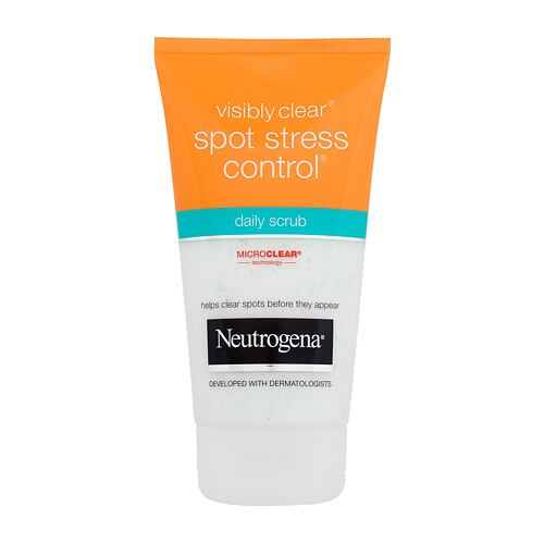 Peeling Neutrogena Visibly Clear Spot Stress Control Daily Scrub 150 ml