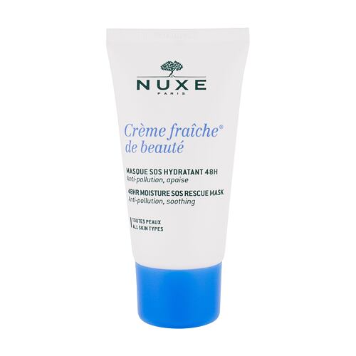 Pleťová maska NUXE Creme Fraiche de Beauté 48HR Moisture SOS Rescue Mask 50 ml