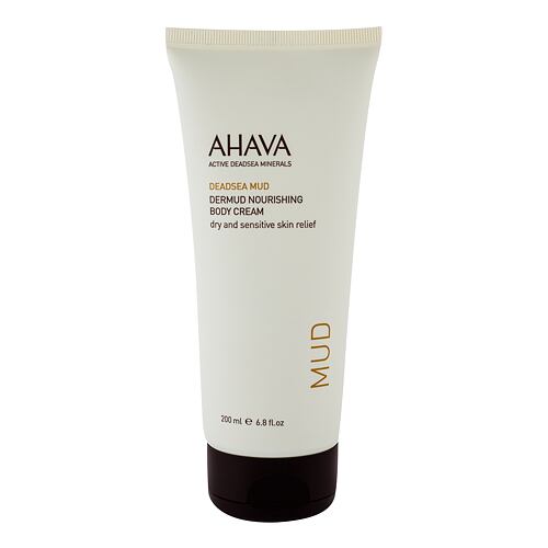 Tělový krém AHAVA Deadsea Mud Dermud Nourishing Body Cream 200 ml poškozená krabička