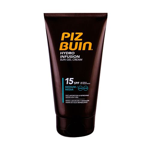 Opalovací přípravek na tělo PIZ BUIN Hydro Infusion Sun Gel Cream SPF15 150 ml