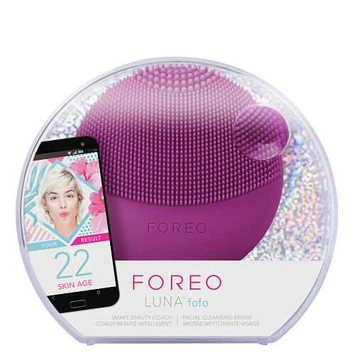 Čisticí kartáček Foreo LUNA™ Fofo Facial Cleansing Brush 1 ks Purple bez krabičky