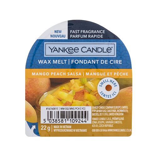 Vonný vosk Yankee Candle Mango Peach Salsa 22 g poškozený obal