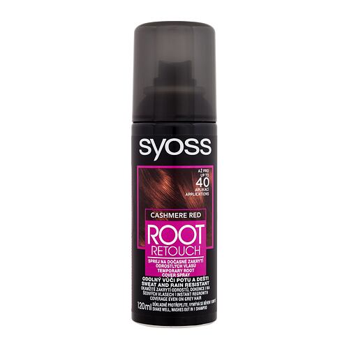 Barva na vlasy Syoss Root Retoucher Temporary Root Cover Spray 120 ml Cashmere Red