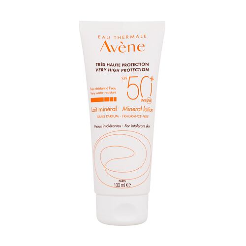 Opalovací přípravek na tělo Avene Sun Mineral Milk SPF50+ 100 ml