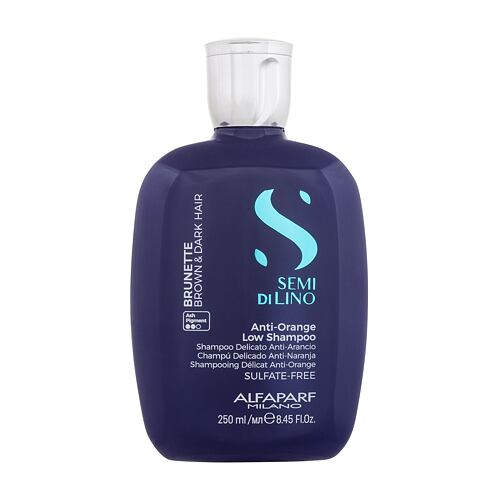 Šampon ALFAPARF MILANO Semi Di Lino Anti-Orange Low Shampoo 250 ml poškozená krabička