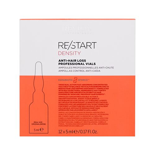 Přípravek proti padání vlasů Revlon Professional Re/Start Density Anti-Hair Loss Professional Vials 60 ml