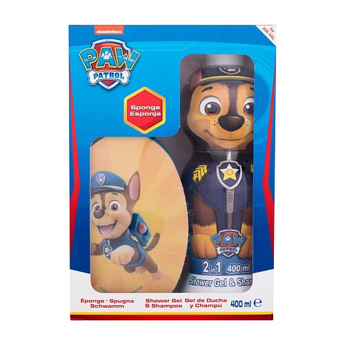 Sprchový gel Nickelodeon Paw Patrol Chase 400 ml poškozená krabička Kazeta