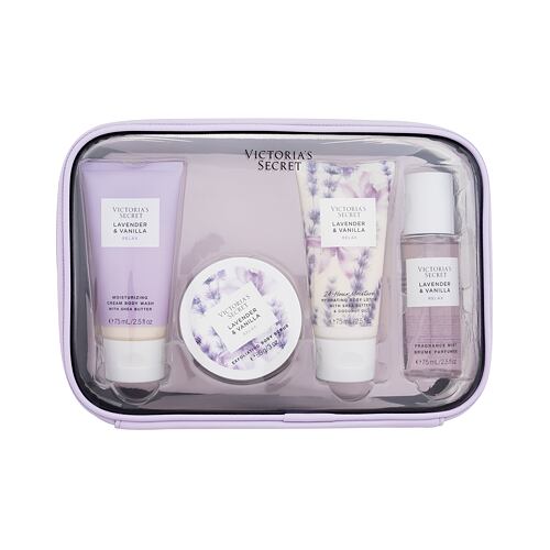 Tělový sprej Victoria´s Secret Levender & Vanilla Relax 75 ml Kazeta