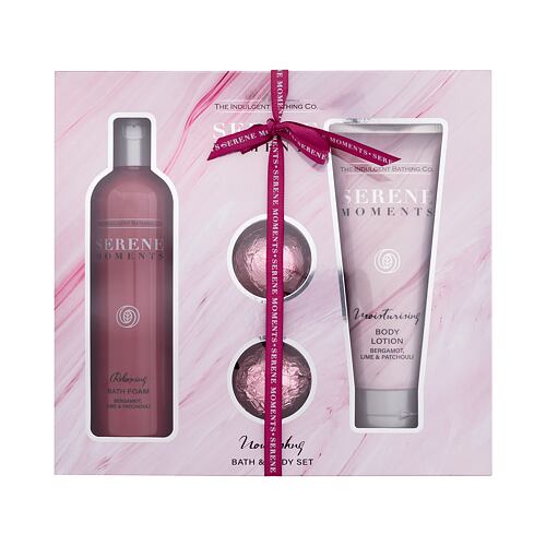 Pěna do koupele The Indulgent Bathing Co. Serene Moments Nourishing Bath & Body Set 300 ml Kazeta