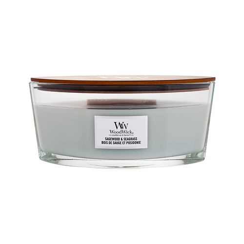 Vonná svíčka WoodWick Sagewood & Seagrass 453,6 g