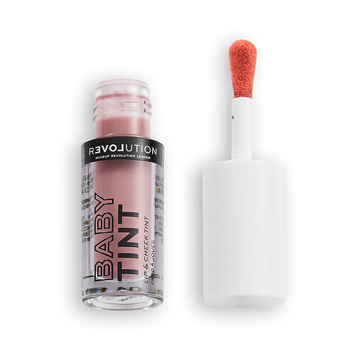 Rtěnka Revolution Relove Baby Tint Lip & Cheek 1,4 ml Rose