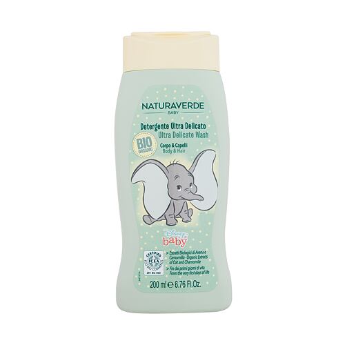 Sprchový gel Naturaverde Disney Baby Ultra Delicate Wash 200 ml