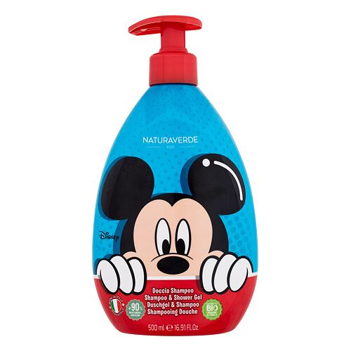 Šampon Naturaverde Mickey Mouse Shampoo & Shower Gel 500 ml