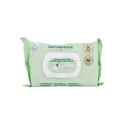 Čisticí ubrousky Naturaverde Disney Baby Delicate Wet Wipes 64 ks