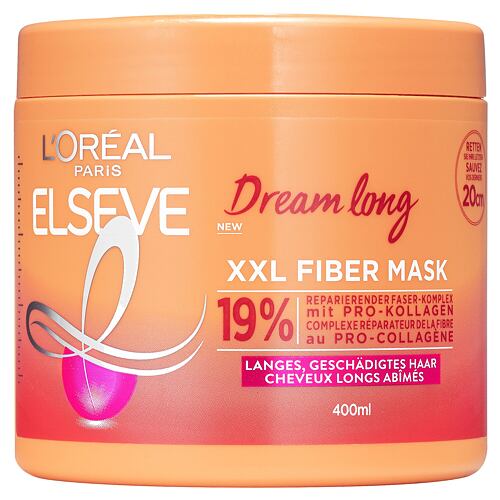 Maska na vlasy L'Oréal Paris Elseve Dream Long XXL Fiber Mask 400 ml