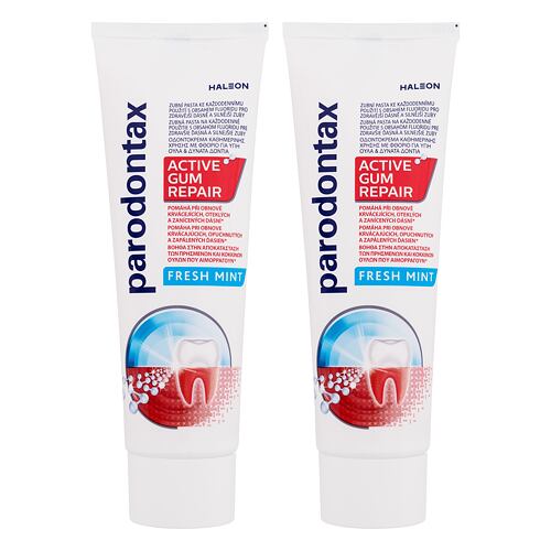 Zubní pasta Parodontax Active Gum Repair Fresh Mint Duo 2x75 ml