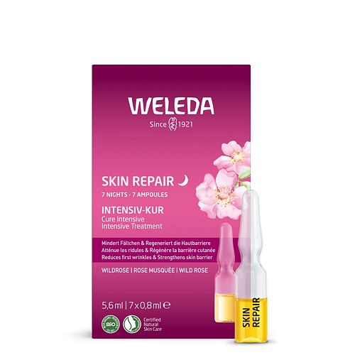 Pleťové sérum Weleda Wild Rose 7 Nights Intensive Treatment 7x0,8 ml