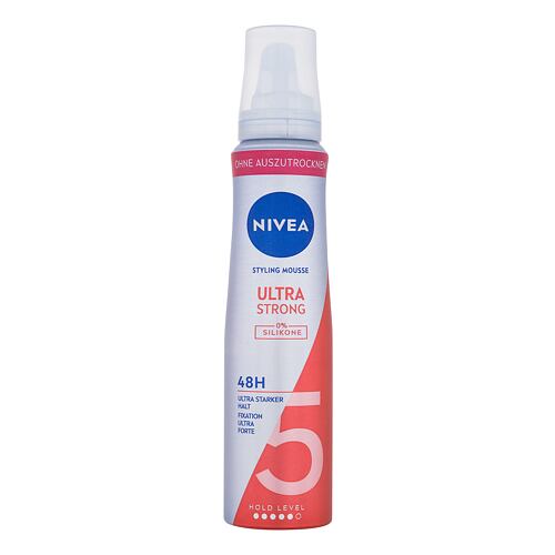 Tužidlo na vlasy Nivea Ultra Strong Styling Mousse 150 ml