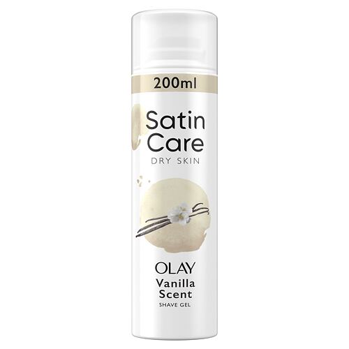 Gel na holení Gillette Satin Care Olay Vanilla Dream Shave Gel 200 ml