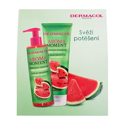 Tekuté mýdlo Dermacol Aroma Moment Fresh Watermelon 250 ml poškozená krabička Kazeta