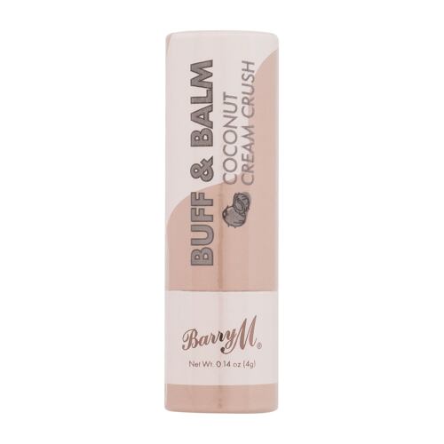 Balzám na rty Barry M Buff & Balm Coconut Cream Crush 4 g