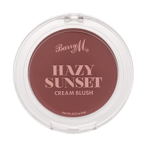 Tvářenka Barry M Hazy Sunset Cream Blush 6 g Evening Daze