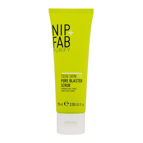 Peeling NIP+FAB Purify Teen Skin Fix Pore Blaster Scrub 75 ml