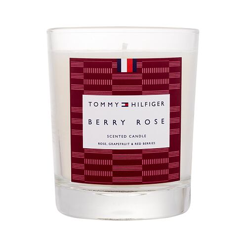 Vonná svíčka Tommy Hilfiger Scented Candle Berry Rose 180 g