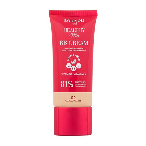 BB krém BOURJOIS Paris Healthy Mix Clean & Vegan BB Cream 30 ml 02 Vanile