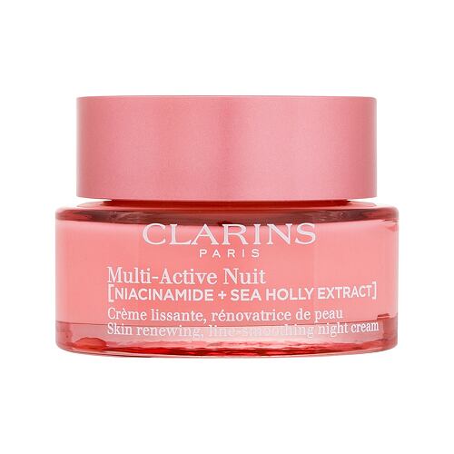 Noční pleťový krém Clarins Multi-Active Night Cream All Skin Types 50 ml