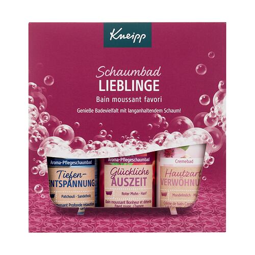 Pěna do koupele Kneipp Schaumbad Lieblinge 100 ml Kazeta