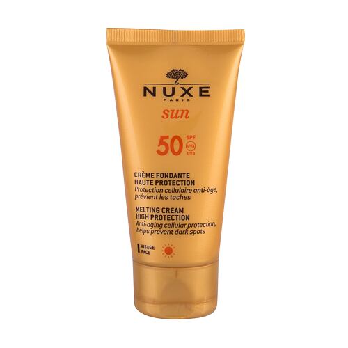 Opalovací přípravek na obličej NUXE Sun Melting Cream SPF50 50 ml