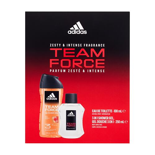 Toaletní voda Adidas Team Force 100 ml Kazeta