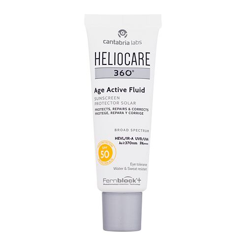 Opalovací přípravek na obličej Heliocare 360° Age Active Fluid SPF50+ 50 ml