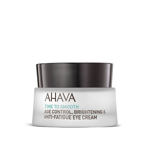 Oční krém AHAVA Time To Smooth Age Control, Brightening & Anti-Fatigue Eye Cream 15 ml