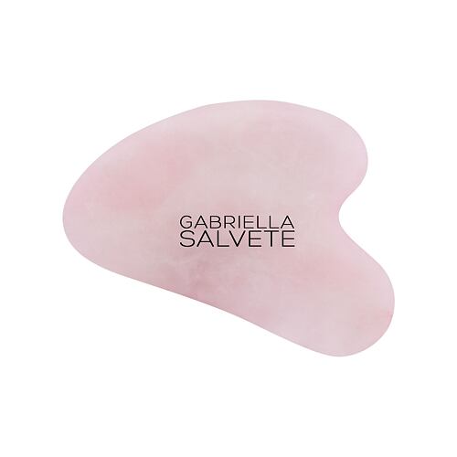 Masážní váleček a kámen Gabriella Salvete Face Massage Stone Rose Quartz Gua Sha 1 ks