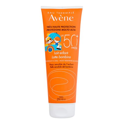 Opalovací přípravek na tělo Avene Sun Kids Lotion SPF50+ 250 ml