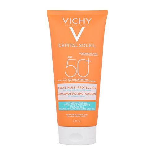 Opalovací přípravek na tělo Vichy Capital Soleil Multi-Protection Milk SPF50+ 200 ml