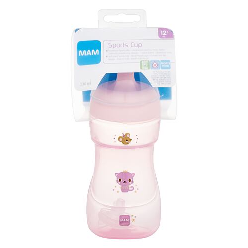 Hrneček MAM Sports Cup 12m+ Pink 330 ml