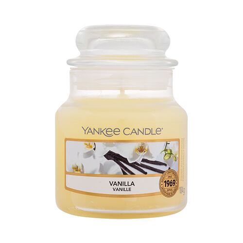 Vonná svíčka Yankee Candle Vanilla 104 g