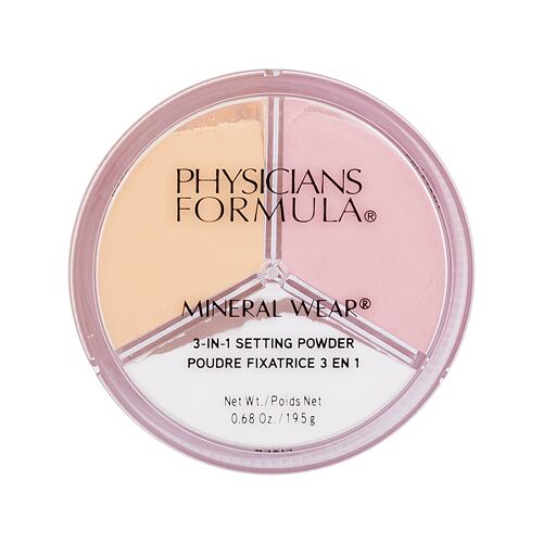 Pudr Physicians Formula Mineral Wear 3-In-1 Setting Powder 19,5 g