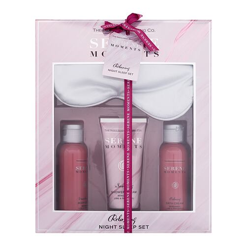 Tělové mléko The Indulgent Bathing Co. Serene Moments Relaxing Night Sleep Set 100 ml Kazeta