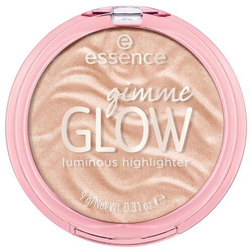 Rozjasňovač Essence Gimme Glow Luminous Highlighter 9 g 10 Glowy Champagne